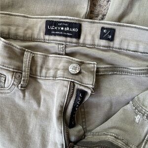 Lucky Brand Sage Green Denim Pants